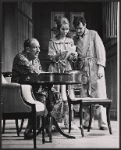 Paul Ford, Fran Sharon and Orson Bean in the stage production Never Too Late