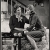 Maureen O'Sullivan and Fran Sharon in the stage production Never Too Late