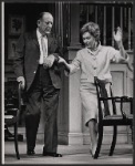 Paul Ford and Maureen O'Sullivan in the stage production Never Too Late