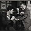 Orson Bean and Lyle Talbot in the stage production Never Too Late
