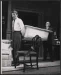 Will Hutchins and William Bendix in the 1963 tour of the stage production Never Too Late