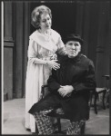 Nancy Carroll and William Bendix in the 1963 tour of the stage production Never Too Late