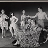 Virginia Martin [left], Inga Swenson [sofa] and unidentified others in the stage production New Faces of 1956
