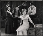 Thelma Ritter, Cameron Prud'homme, Gwen Verdon and George Wallace in the stage production New Girl in Town