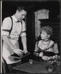 Gwen Verdon and unidentified in the stage production New Girl in Town