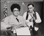 Elaine Shore and James Coco in the Off-Broadway production of Next