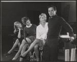 Patricia Roe, Judith Loomis, Arlene Golonka and Ben Gazzara in the stage production The Night Circus