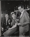 Ben Gazzara, Janice Rule and unidentified in the stage production The Night Circus