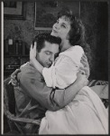 Ben Gazzara and Patricia Roe in the stage production The Night Circus