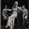 Bobby Short [left] and Salome Jens [center] in the stage production Night Life