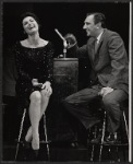 Carol Lawrence and Philip Bosco in the stage production Night Life