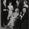 Neville Brand, Carol Lawrence, Salome Jens, Jack Kelly, Walter Abel and unidentified in the stage production Night Life