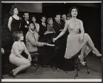 Bobby Short [piano] Carol Lawrence [center] and unidentified others in the stage production Night Life