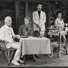 Alan Webb, Margaret Leighton, Patrick O'Neal and Bette Davis in the stage production The Night of the Iguana