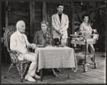 Alan Webb, Margaret Leighton, Patrick O'Neal and Bette Davis in the stage production The Night of the Iguana