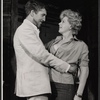 Patrick O'Neal and Shelley Winters in the stage production The Night of the Iguana