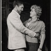 Patrick O'Neal and Shelley Winters in the stage production The Night of the Iguana
