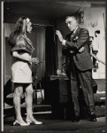 Dyan Cannon and Walter Abel in the stage production The Ninety Day Mistress