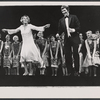 Ruby Keeler and Bobby Van [foreground] and unidentified others in the 1971 Broadway revival of No, No, Nanette