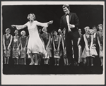 Ruby Keeler and Bobby Van [foreground] and unidentified others in the 1971 Broadway revival of No, No, Nanette