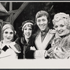 Loni Zoe Ackerman, Pat Lysinger, Bobby Van and K. C. Townsend in publicity photo for the 1971 Broadway revival of No, No, Nanette