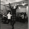 June Allyson and unidentified others in rehearsal for the touring stage production of the 1971 Broadway revival of No, No, Nanette
