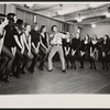 Jerry Antes and unidentified others in rehearsal for the touring production of the 1971 Broadway revival of No, No, Nanette