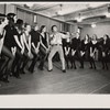 Jerry Antes and unidentified others in rehearsal for the touring stage production of the 1971 Broadway revival of No, No, Nanette