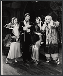 Jerry Antes [second from left] and unidentified others from the touring stage production of the 1971 Broadway revival of No, No, Nanette