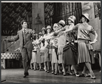 Jerry Antes and unidentified others from the touring stage production of the 1971 Broadway revival of No, No, Nanette