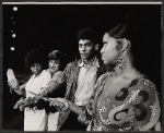 Michael Landrum [center] and unidentified others in the stage production No Place to be Somebody