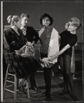 Polly Rowles, Alvin Epstein, Diahann Carroll and Noelle Adam in rehearsal for the stage production No Strings