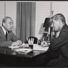 Richard Rodgers and unidentified in rehearsal for the stage production No Strings