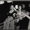 Polly Rowles, Bernice Massi and unidentified others in the stage production No Strings