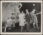 Diahann Carroll, Richard Kiley [center] and unidentified others in the stage production No Strings