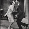 Carol Rossen and Robert Preston in the stage production Nobody Loves an Albatross