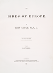 The Birds of Europe