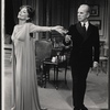 Anne Baxter and Hume Cronyn in the stage production Noel Coward in Two Keys