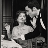 Anne Baxter and Thom Christopher in the stage production Noel Coward in Two Keys
