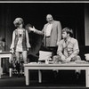 Dorothy Emmerson, Lou Jacobi and Martin Huston in the stage production Norman, Is That You?