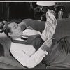 Noel Coward in the stage production Nude with Violin
