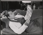 Noel Coward in the stage production Nude with Violin