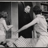 Monica Evans, Art Carney and Carole Shelley in the stage production The Odd Couple