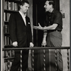 Eddie Bracken and Jack Klugman in the stage production The Odd Couple