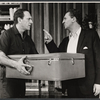 Jack Klugman and Eddie Bracken in the stage production The Odd Couple