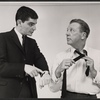 Richard Benjamin and Dan Dailey in the touring stage production The Odd Couple