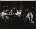 Harry Eno, Peter Boyle, William Pierson, Rik Colitti and Dan Dailey in the touring stage production The Odd Couple