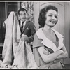 Scott McKay and Ann Sheridan in the stage production Odd Man In