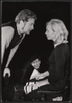 George Gaynes, Burgess Meredith and Ingrid Thulin in rehearsal for the stage production Of Love Remembered