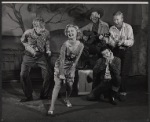 Jo Sullivan and ensemble in the stage production Of Mice and Men